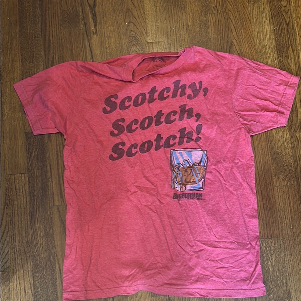 Anchorman scotch t shirt